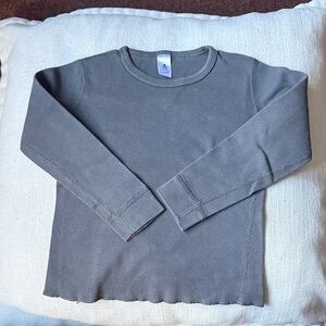 American Apparel Kids Long Sleeve Tee - Gray